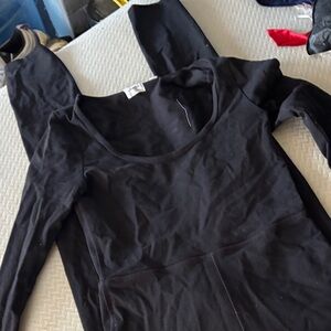 Black Long Sleeve catsuit!
